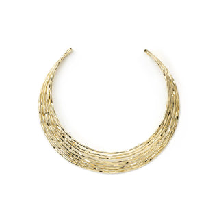 Collar acabado en oro amarillo de 18k - Kaku-Dorado