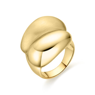 Anillo acabado en oro amarillo de 18k - Oga-amarillo