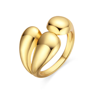 Anillo acabado oro 18k - Ruven-amarillo
