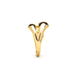 Anillo acabado oro 18k - Ruven-amarillo