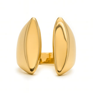 Anillo acabado en oro amarillo de 18k - Yaslah-AMARILLO