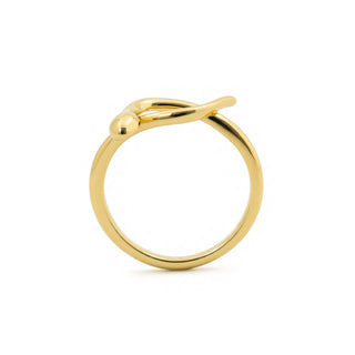 Anillo acabado oro amarillo 18k - Serphentia-AMARILLO