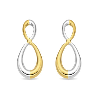 Pendientes acabado en oro amarillo de 18k - Slanlu-Dorado