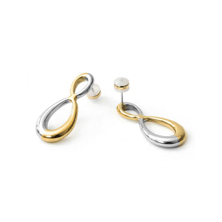 Pendientes acabado en oro amarillo de 18k - Slanlu-Dorado