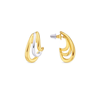 Pendientes acabado en oro amarillo de 18k - Towio-Dorado