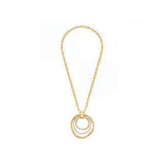 Collar acabado en oro amarillo de 18k - Utna-Dorado