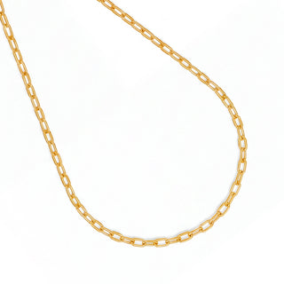 Collar acabado en oro amarillo de 18k - Utna-Dorado
