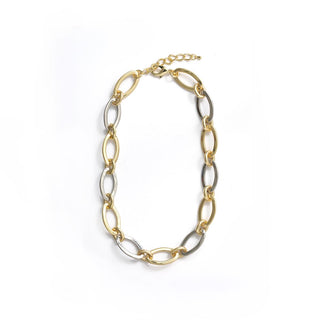 Collar acabado en oro amarillo de 18k - Adelky-Dorado