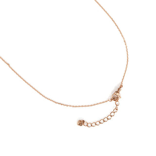 Collar Lionyad acabado oro rosa 18k - Lionyad-BLANCO