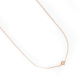 Collar Multicolor acabado oro rosa 18k - Alphabet-MULTICOLOR