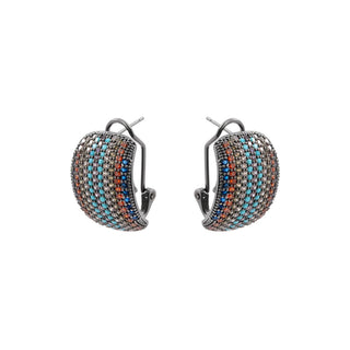 Pendientes Dosol acabado plata - Dosol-MULTICOLOR