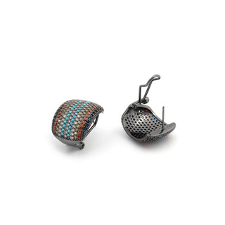Pendientes Dosol acabado plata - Dosol-MULTICOLOR