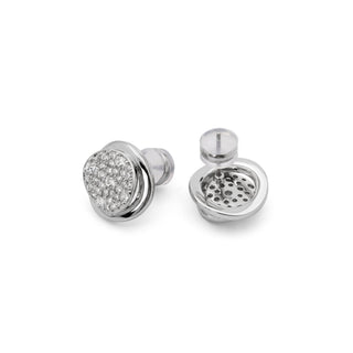 Pendientes acabado en plata - Ahwi-PLATEADO