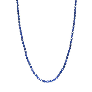 Collar de Circonita Azul acabado en rodio - Doomtil-AZUL