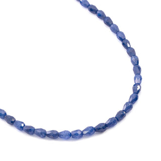 Collar de Circonita Azul acabado en rodio - Doomtil-AZUL