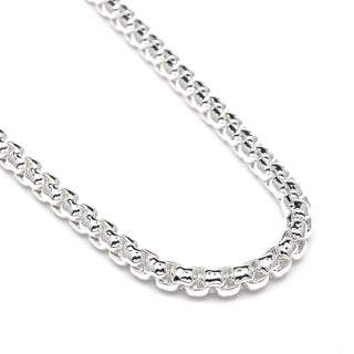 Collar de 42cm acabado en rodio - Zugiro-gris