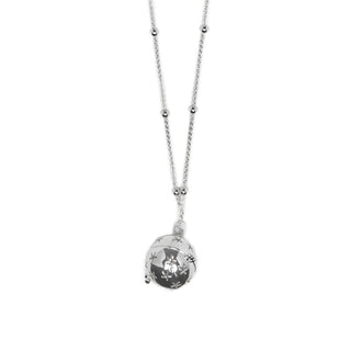Collar acabado en Plata  - Yebah-gris