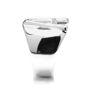 Anillo acabado plata - Alphabet-blanco